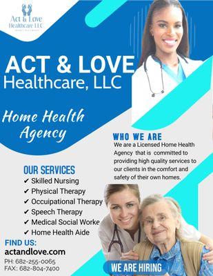 Act and Love Healthcare