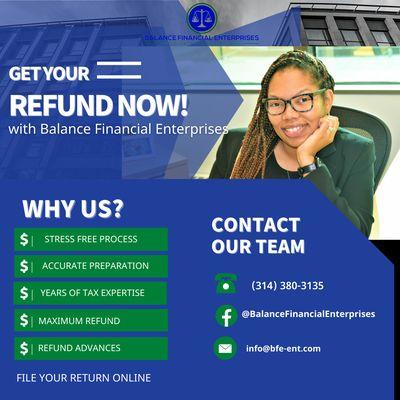 Get your refund NOW!