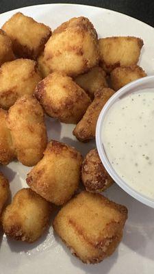 Cheese Curds with Ranch