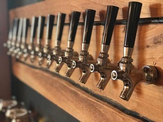 12 NY ciders and beers on tap!