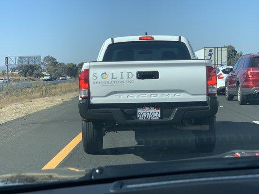 Threw a cigarette out his window during fire season!