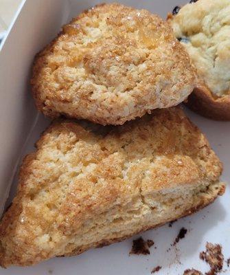 Ginger scones