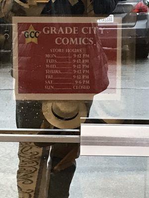 Store hours