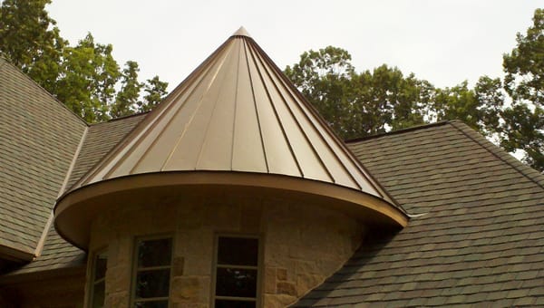 Kelly Exteriors Copper Turret