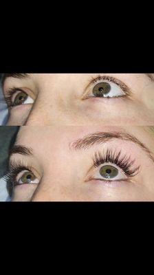 Full set of lashes!