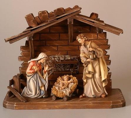 PEMA woodcarved nativity