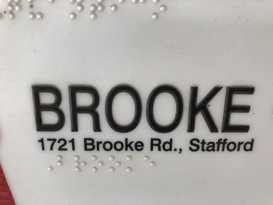 Brooke train station  Address Virginia