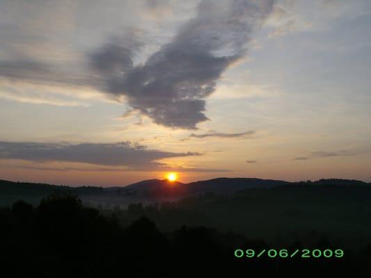 Sunrise at Mountain Song