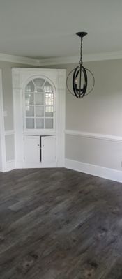 Painting, tiling, custom furniture