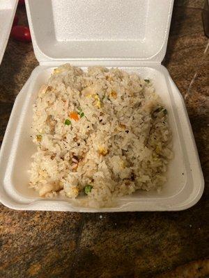 Chicken Fried Rice a la Carte