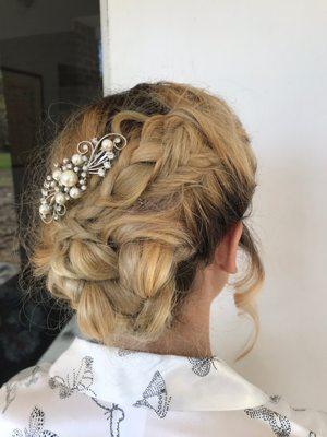 Wedding hair