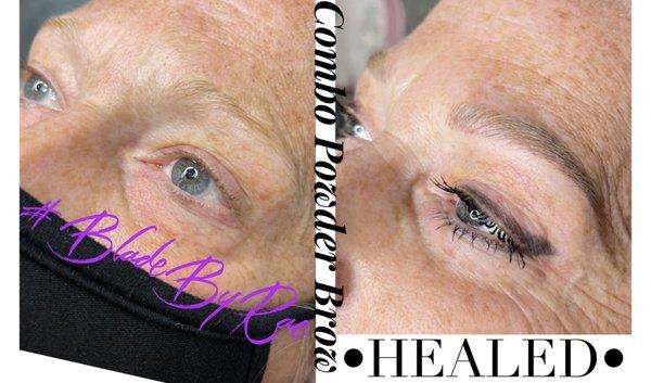 HEALED combo powder brows