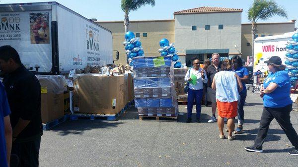 In front of the brand new albertsons