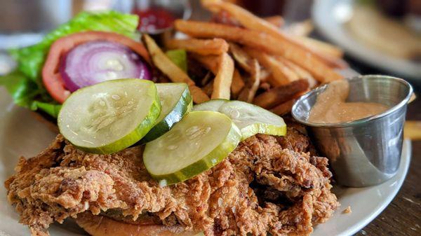 Never met a piece of Fried Chicken I didn't like! This sandwich!