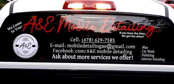 A&E Mobile Detailing