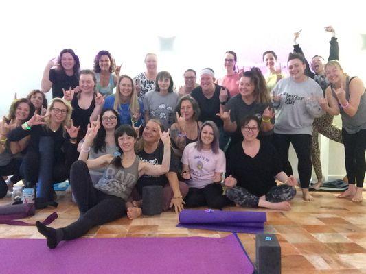 Amazing time at Rage Yoga!