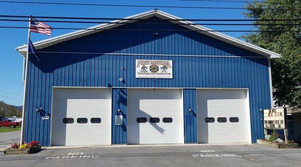 Outside the station on Plank Road.