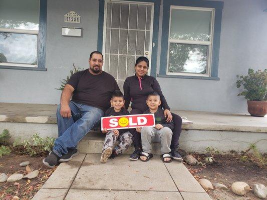 A Pleasure tho help this family with the purchase of their first home.