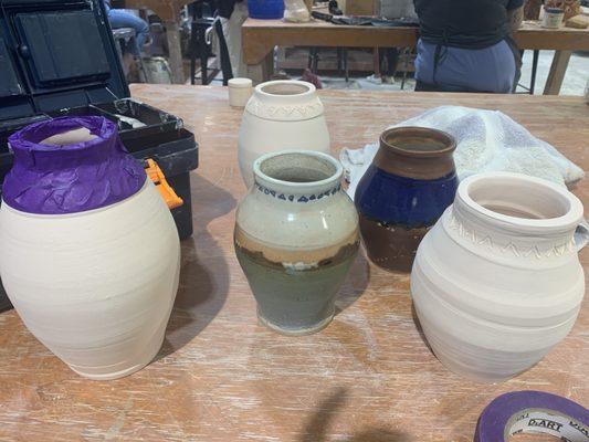 Summer pottery