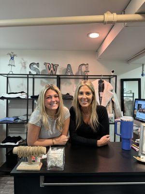 The owners of Swag Boutique