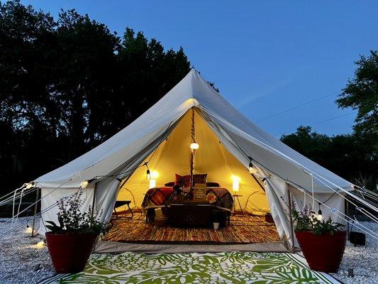 Evening tent