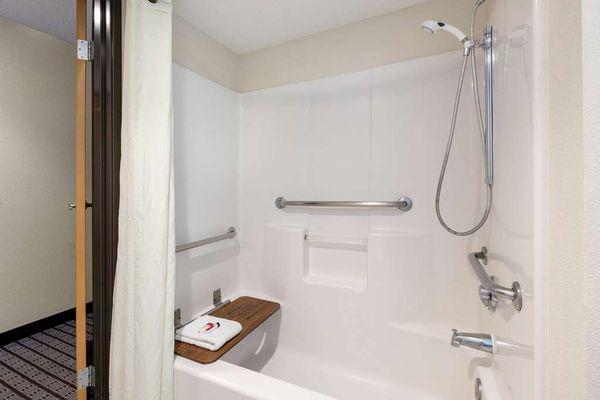 Guest room bath (accessible)