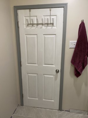 My door after widening it