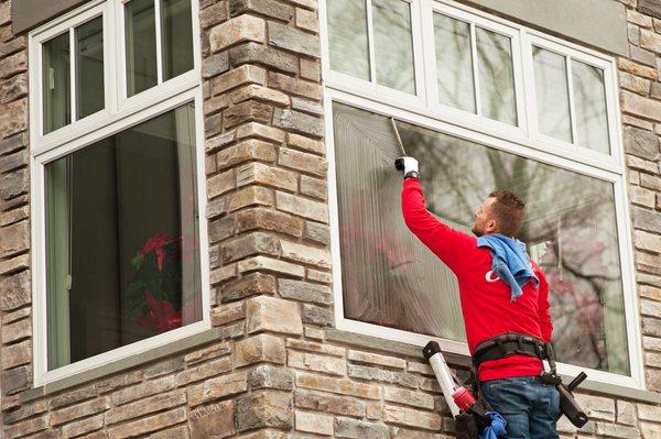 Window Cleaning the Shine way! ShineOn! Reaching new heights!