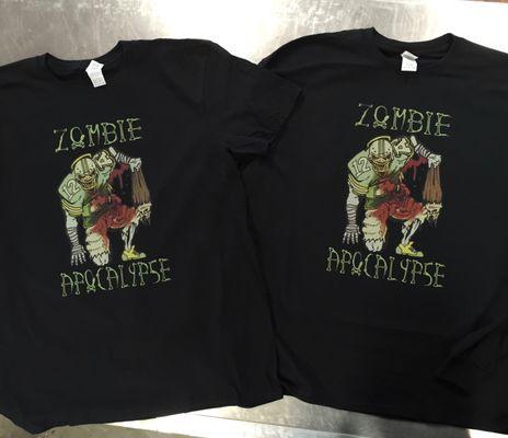 Custom Zombie T-shirt