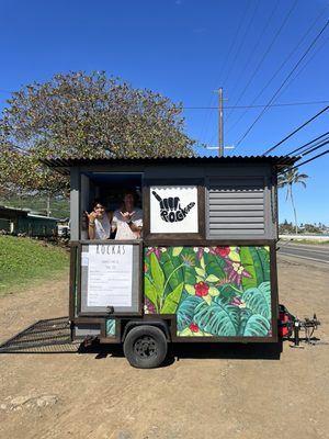 Rockas Classic Food Trailer, stop if you see us on the North Shore!