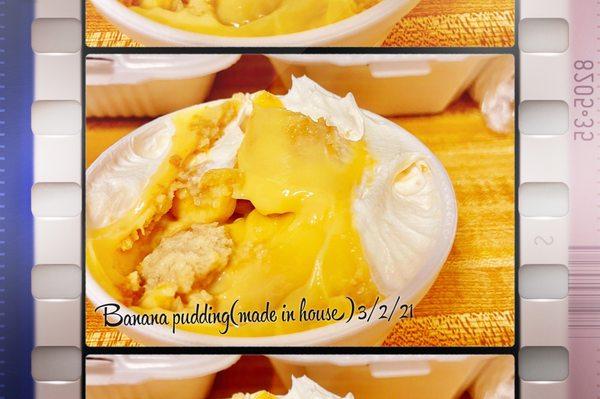 Banana pudding.