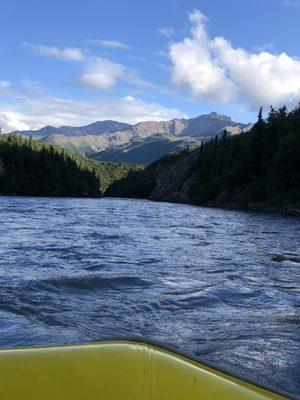 Nenana River Canyon Run rafting tour