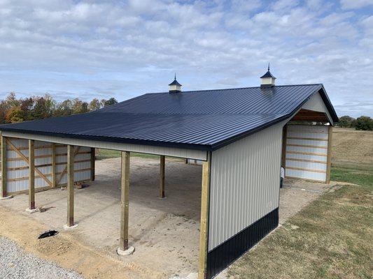 Barn built by Southern Land and Septic LLC