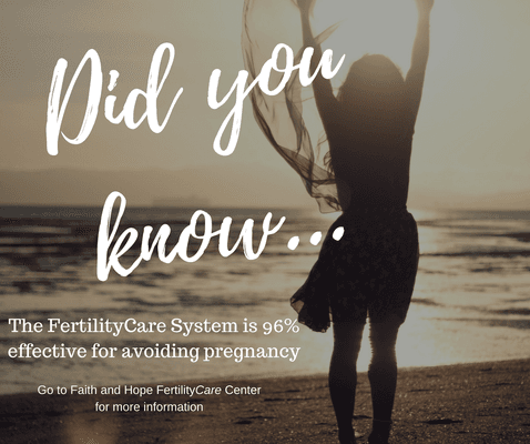 FertilityCare is a natural way to avoid pregnancy without side effects. No medications necessary! Also detect medical issues & help treat.