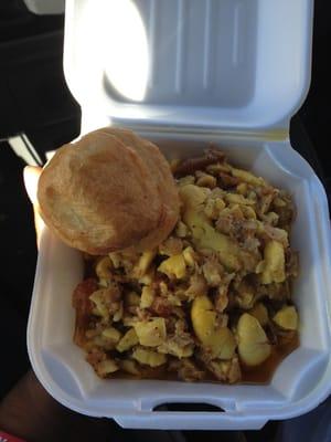 #ackee #saltfish #frieddumpling #breakfast