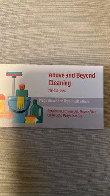 Above & Beyond Cleaning