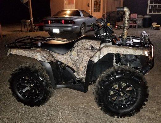 2014 Honda Rancher Mud Pro