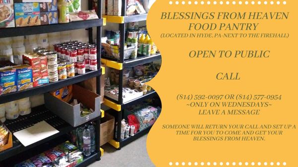 Food Pantry for the community