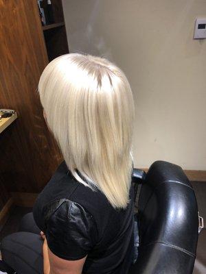 Brazilian blow out after