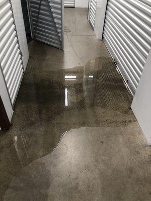 Flooded Unit on the SECOND floor.