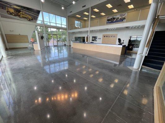 Polished Concrete Flooring System by Grindkings Flooring