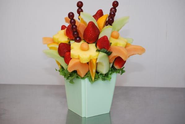 Crazee Daisee Fruit Floral Arrangments