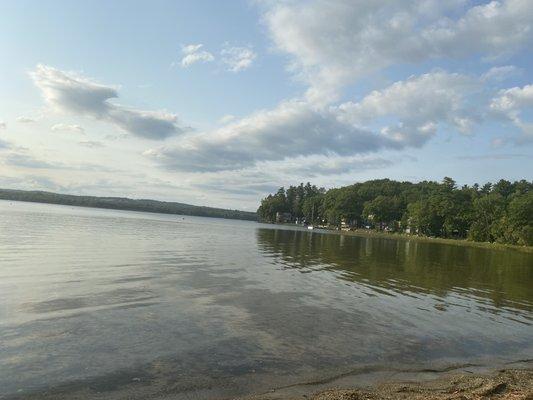 Water is clean and the beach area always very clean. Best hidden gem!