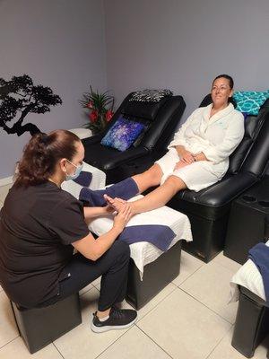 Our Foot Massage Treatment