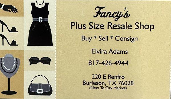 Fancy's Plus Size Resale Shop