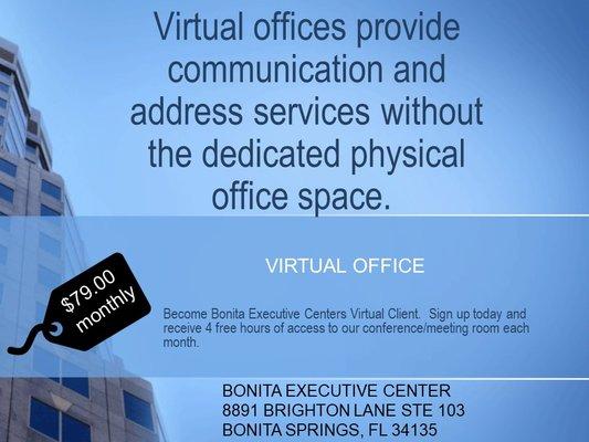 Get your Virtual Office today!