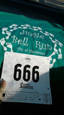 Oh dear, check out that bib number...