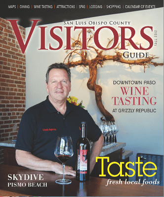 Fall 2012 edition of the San Luis Obispo County Visitors Guide