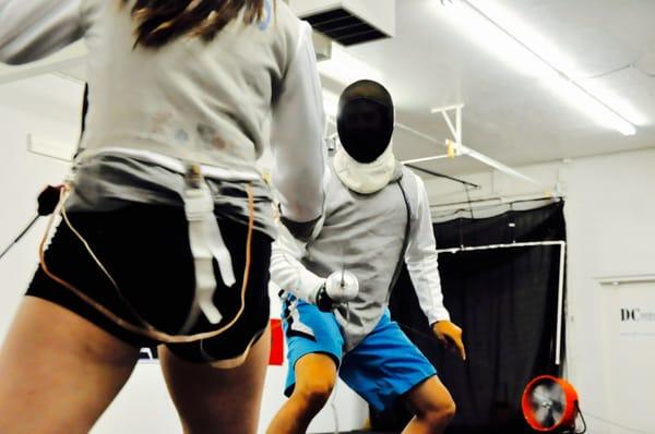 Fencing Class action at Scottsdale Fencing Club