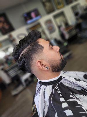 Mid Fade w/ Drop and Bear Line Up